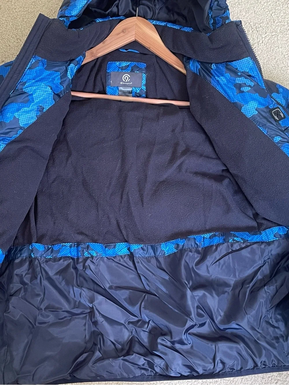Champion branded jacket
